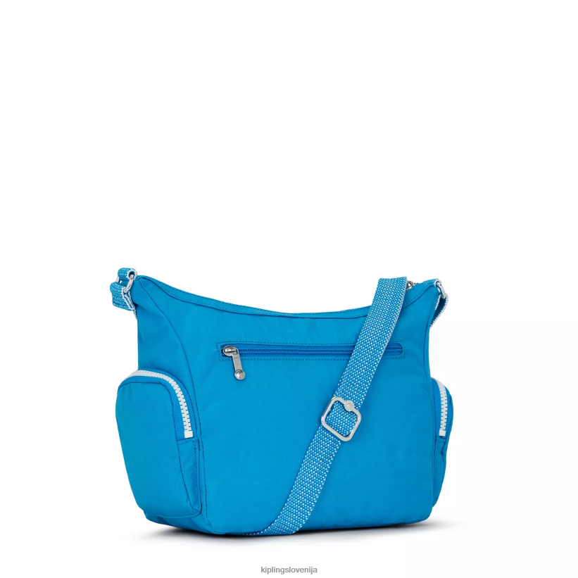Kipling V4X2B163 željna modra gabbie majhna torbica za čez ramo ženske torbice za čez ramo