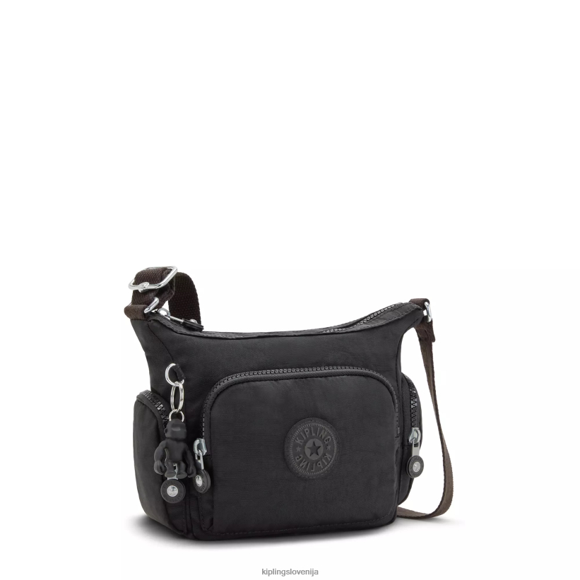 Kipling V4X2B19 črni noir gabbie mini torbica za čez ramo ženske torbice za čez ramo