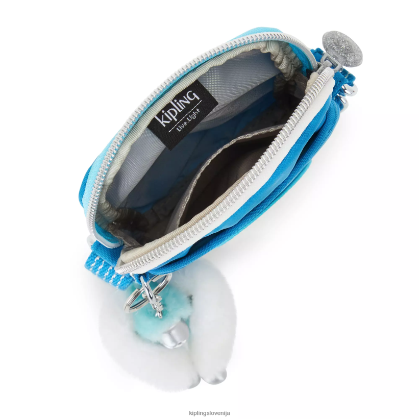 Kipling V4X2B27 željni modre zabave torba za telefon tally čez telo ženske torbice za čez ramo