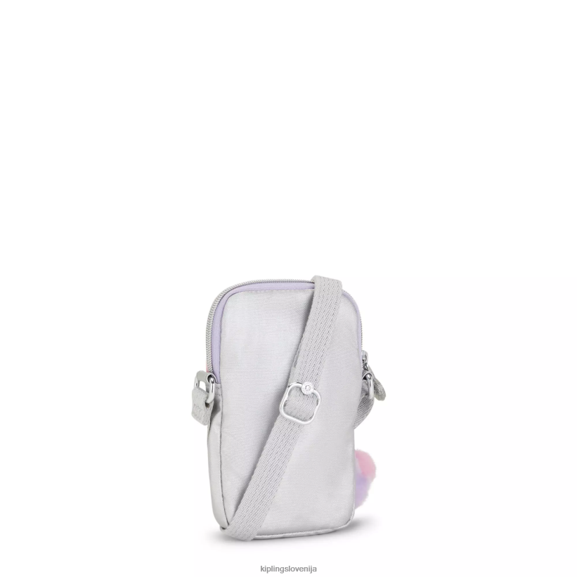 Kipling V4X2B29 candy metal zabava tally kovinska torba za telefon čez ramo ženske torbice za čez ramo