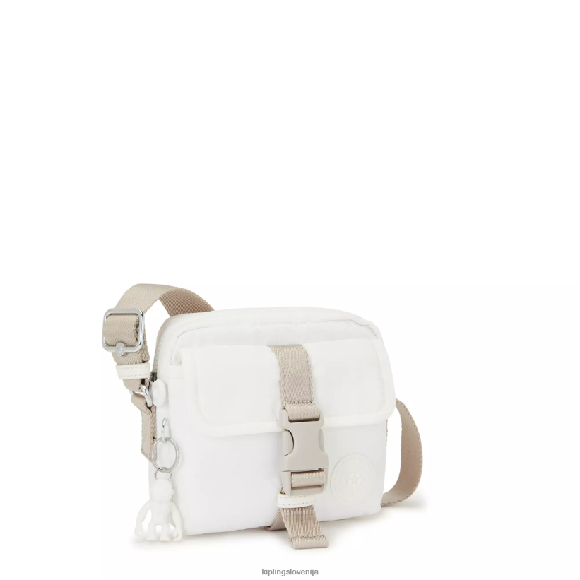 Kipling V4X2B30 alabaster desta torba za čez ramo ženske torbice za čez ramo