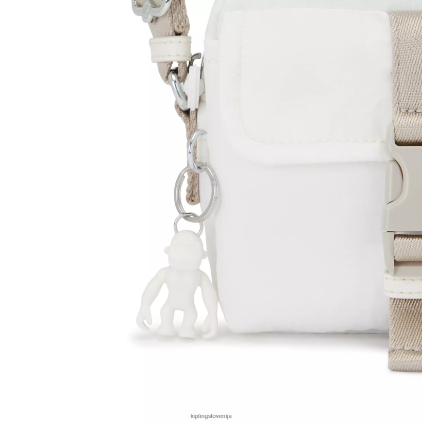 Kipling V4X2B30 alabaster desta torba za čez ramo ženske torbice za čez ramo