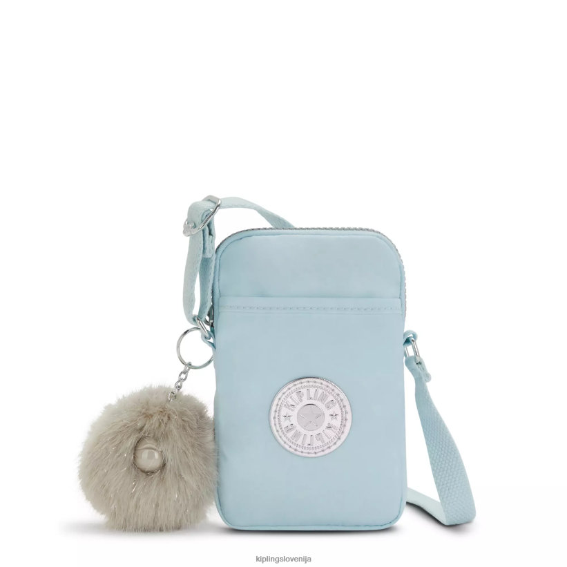 Kipling V4X2B50 poročna modra torba za telefon tally čez telo ženske torbice za čez ramo