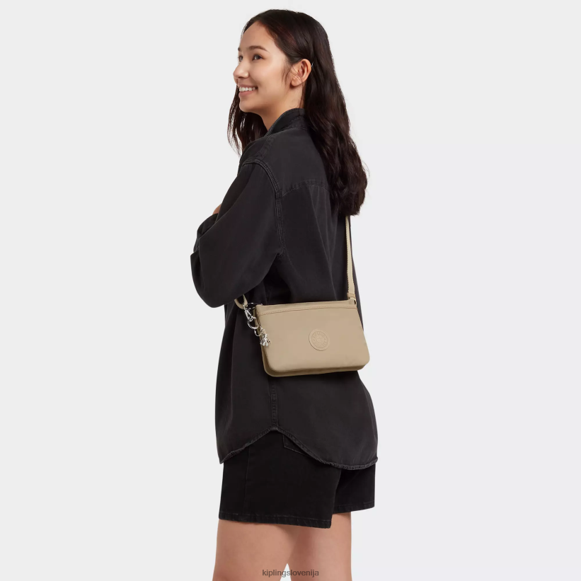 Kipling V4X2B66 naravna bež riri torba za čez ramo ženske torbice za čez ramo