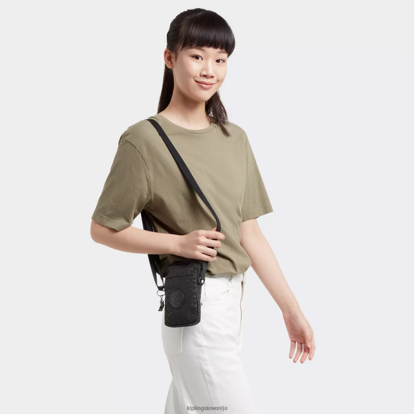 Kipling V4X2B70 vtisnjen podpis torbica za telefon s potiskom Tally ženske torbice za čez ramo