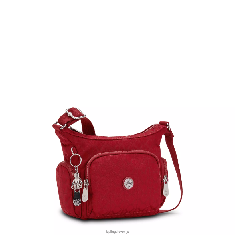 Kipling V4X2B73 signature red gabbie mini torbica za čez ramo ženske torbice za čez ramo
