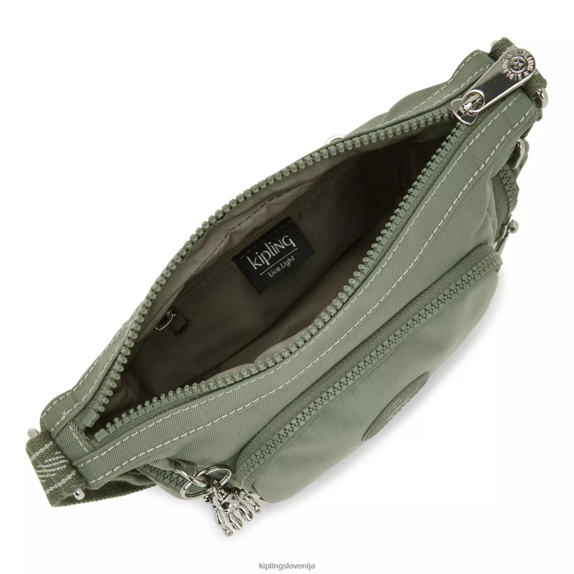 Kipling V4X2B74 temne morske alge gabbie mini torbica za čez ramo ženske torbice za čez ramo