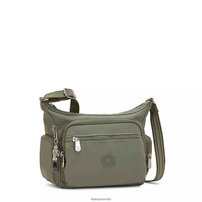 Kipling V4X2B75 temne morske alge gabbie majhna torbica za čez ramo ženske torbice za čez ramo