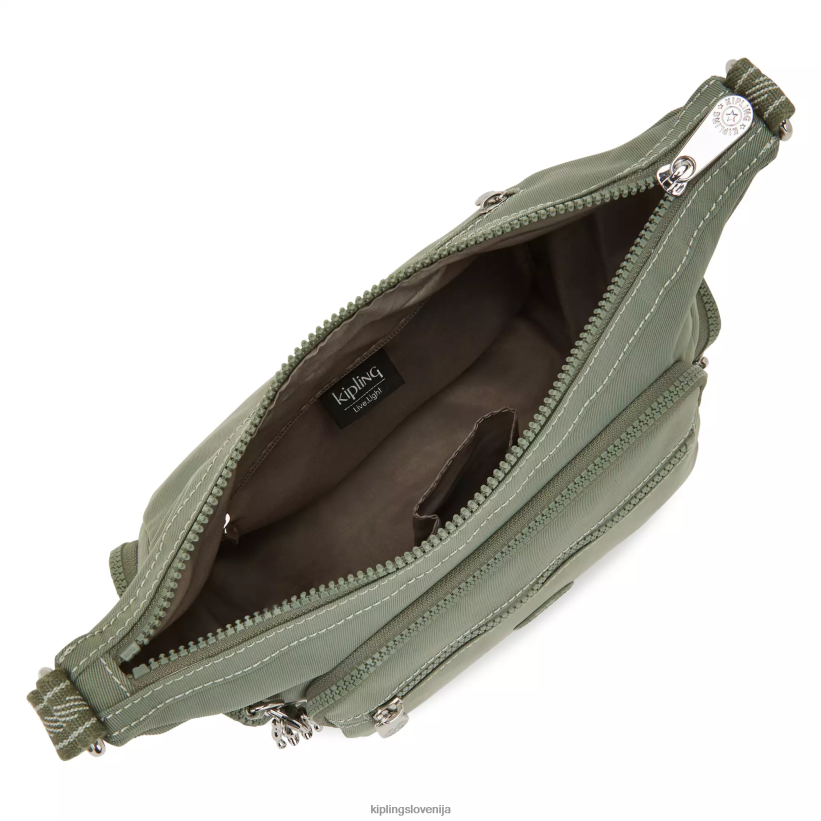 Kipling V4X2B75 temne morske alge gabbie majhna torbica za čez ramo ženske torbice za čez ramo