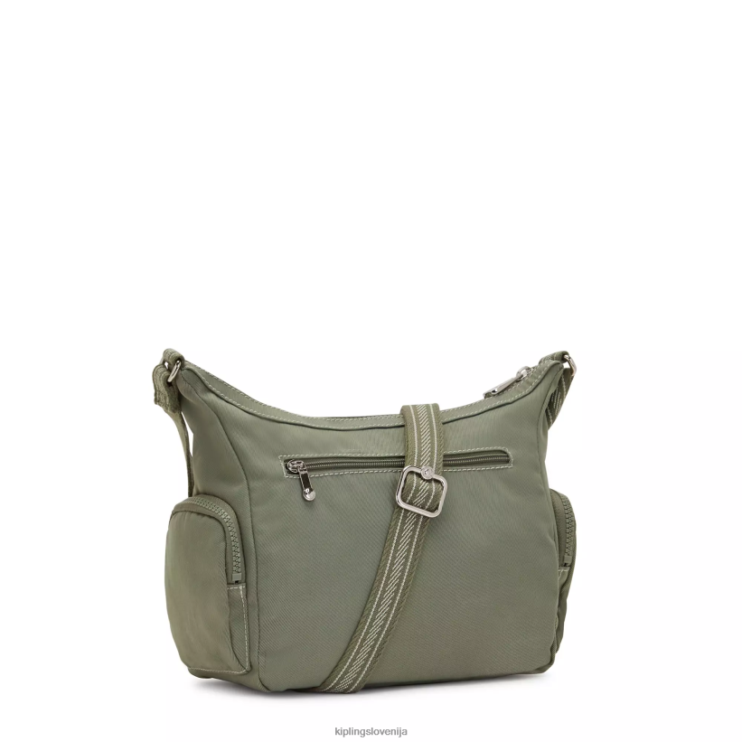 Kipling V4X2B75 temne morske alge gabbie majhna torbica za čez ramo ženske torbice za čez ramo