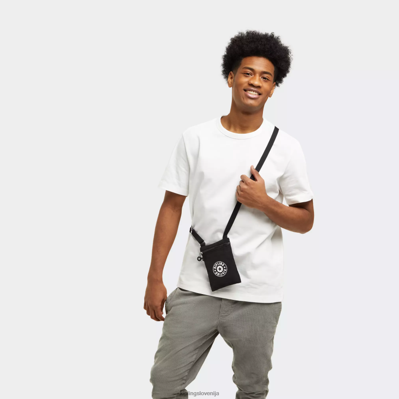 Kipling V4X2B79 black lite mini torba za čez ramo afia lite ženske torbice za čez ramo