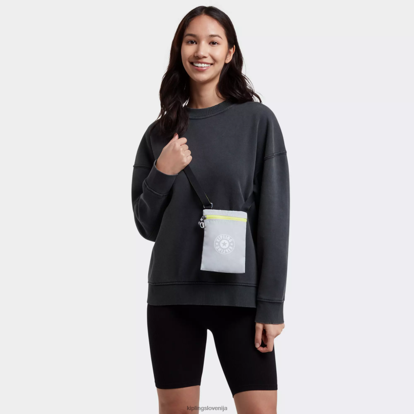 Kipling V4X2B80 zračno siva mini torba za čez ramo afia lite ženske torbice za čez ramo