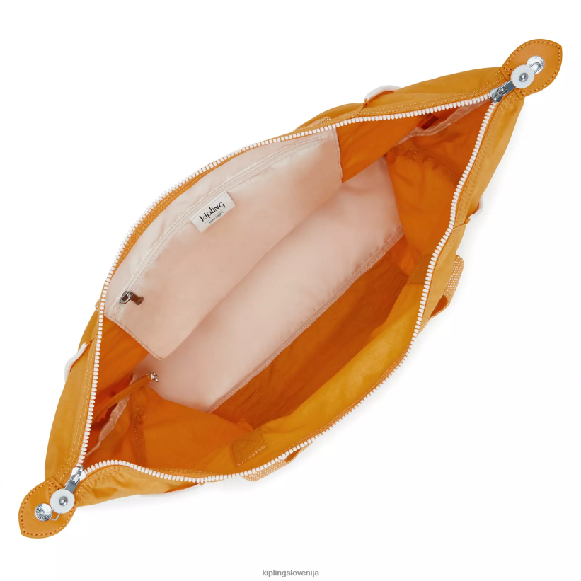 Kipling V4X2B256 hitro rumeno umetniška srednje torba ženske torbice