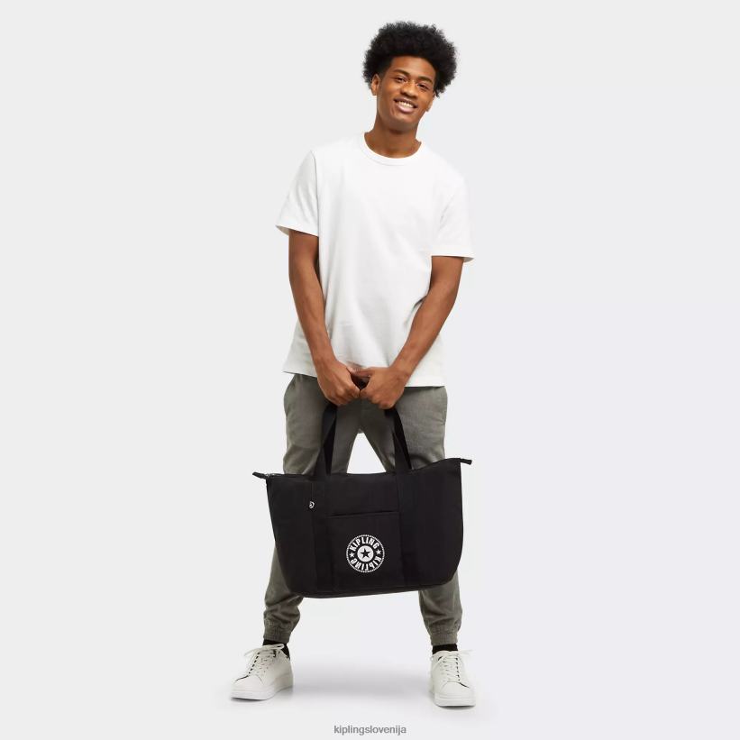 Kipling V4X2B268 black lite torbica art medium lite ženske torbice