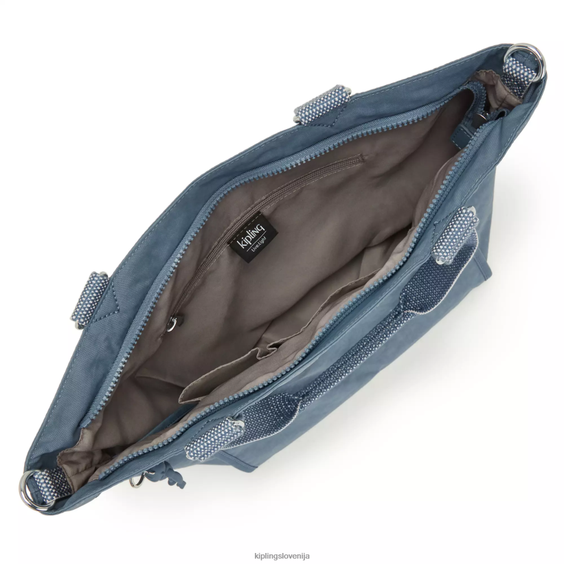 Kipling V4X2B274 čopič modra nova nakupovalna majhna torbica ženske torbice