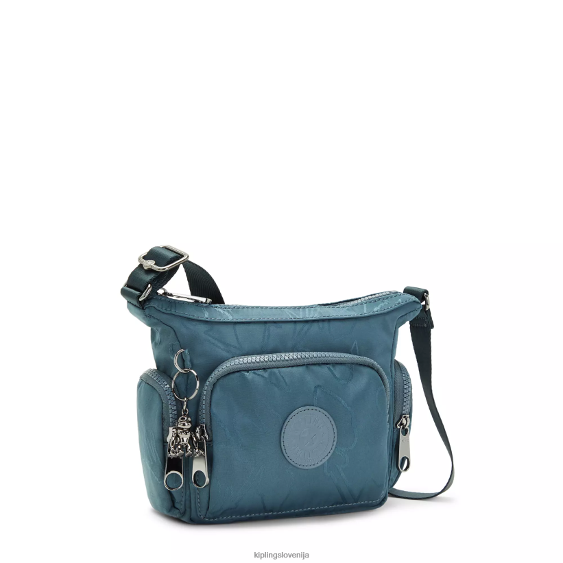 Kipling V4X2B102 nočna siva gabbie mini potiskana torbica za čez ramo ženske torbice za čez ramo - slika 2