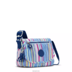 Kipling V4X2B10 letoviške črte mini torbica čez telo s potiskom sabian ženske mini vrečke - slika 2