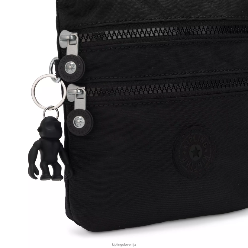Kipling V4X2B110 črni noir alvar ekstra majhna mini torbica ženske mini vrečke - slika 5
