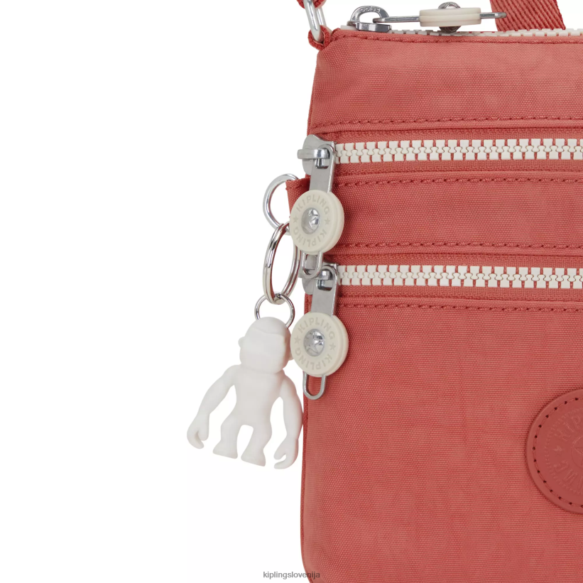 Kipling V4X2B112 vintage roza alvar ekstra majhna mini torbica ženske mini vrečke - slika 5