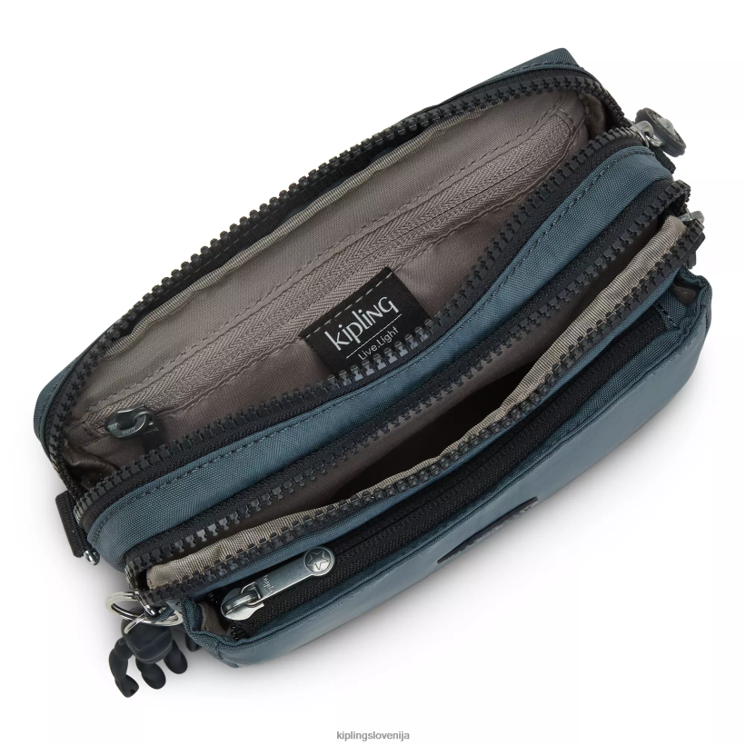 Kipling V4X2B116 nočna siva abanu multi kabriolet torba za čez ramo ženske torbice za čez ramo - slika 3