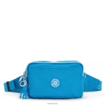 Kipling V4X2B121 željna modra abanu multi kabriolet torba za čez ramo ženske torbice za čez ramo