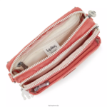 Kipling V4X2B122 vintage roza abanu multi kabriolet torba za čez ramo ženske torbice za čez ramo - slika 3