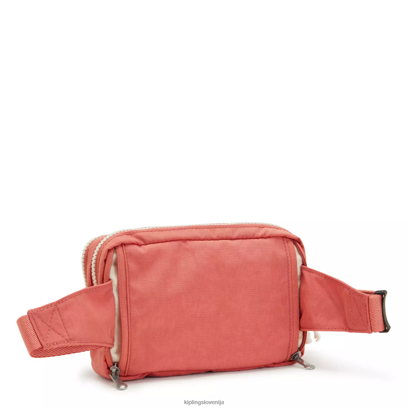 Kipling V4X2B122 vintage roza abanu multi kabriolet torba za čez ramo ženske torbice za čez ramo - slika 5