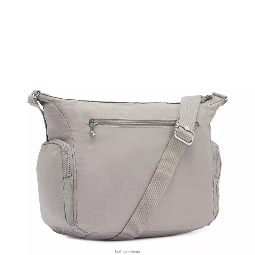 Kipling V4X2B129 siva gris gabbie torba za čez ramo ženske torbice za čez ramo - slika 5