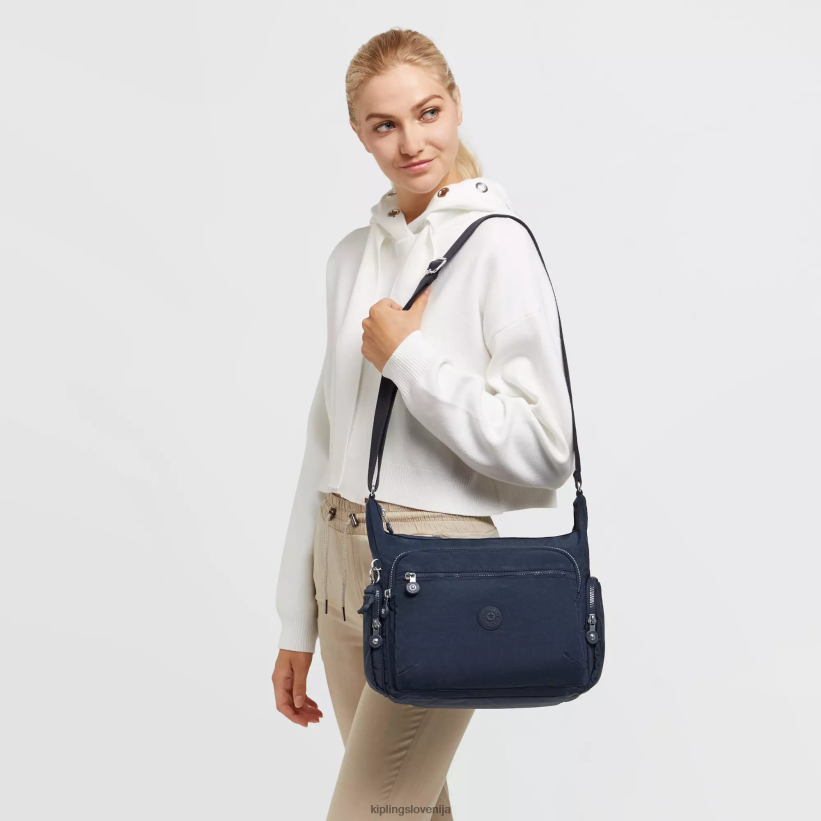 Kipling V4X2B132 modra modra gabbie torba za čez ramo ženske torbice za čez ramo - slika 4