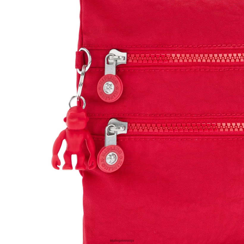 Kipling V4X2B137 rdeče rdečilo torba za čez ramo alvar ženske torbice za čez ramo - slika 5