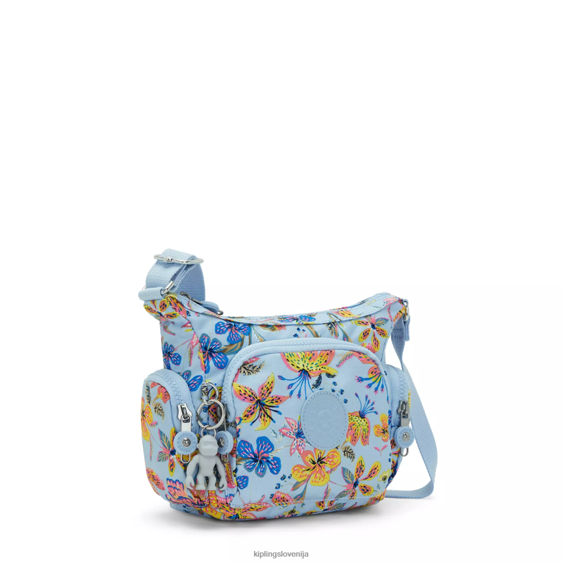 Kipling V4X2B141 divje rože gabbie mini potiskana torbica za čez ramo ženske torbice za čez ramo - slika 2