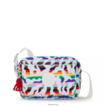 Kipling V4X2B151 mavrična dlan abanu torba za čez ramo ženske torbice za čez ramo