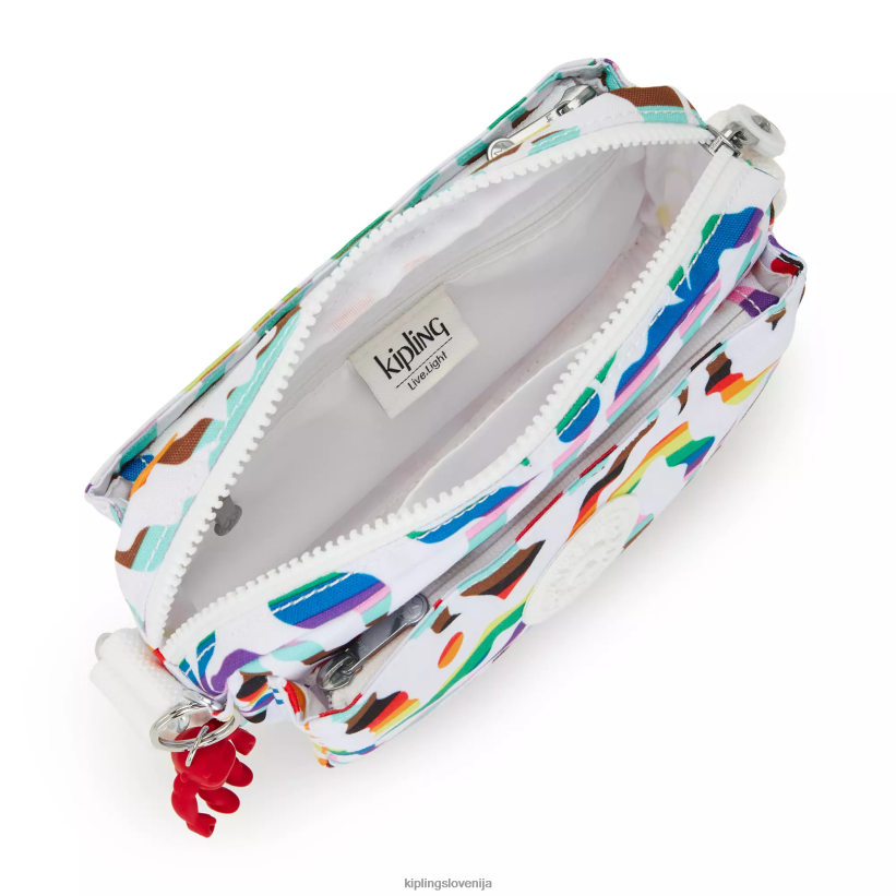 Kipling V4X2B151 mavrična dlan abanu torba za čez ramo ženske torbice za čez ramo - slika 3