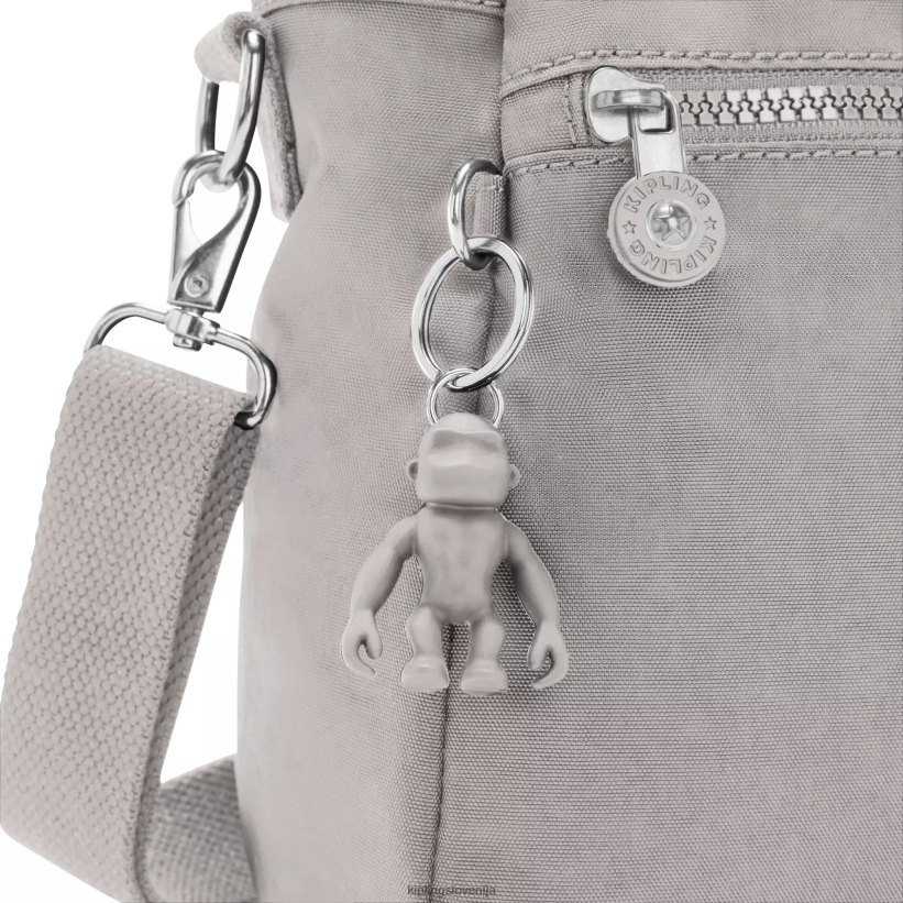 Kipling V4X2B153 siva gris elysia torba za čez ramo ženske torbe za čez ramo - slika 5