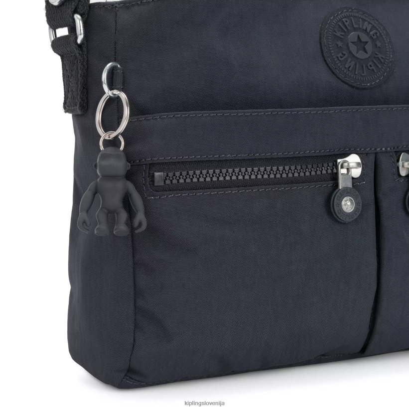 Kipling V4X2B169 modra modra nova torba za čez ramo angie ženske torbice za čez ramo - slika 5