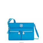 Kipling V4X2B170 željna modra nova torba za čez ramo angie ženske torbice za čez ramo