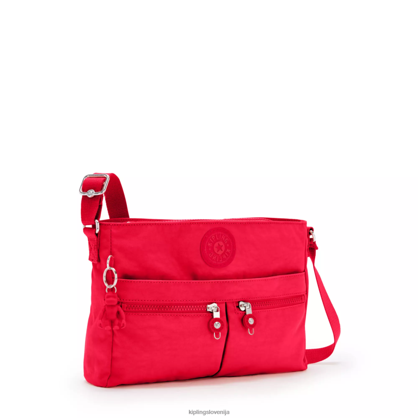 Kipling V4X2B171 rdeče rdečilo nova torba za čez ramo angie ženske torbice za čez ramo - slika 2