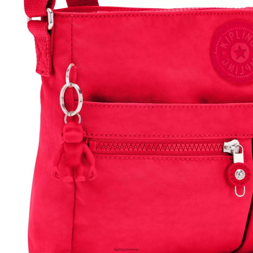 Kipling V4X2B171 rdeče rdečilo nova torba za čez ramo angie ženske torbice za čez ramo - slika 5
