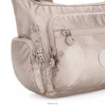 Kipling V4X2B186 kovinski sijaj gabbie majhna kovinska torbica za čez ramo ženske torbice za čez ramo - slika 5