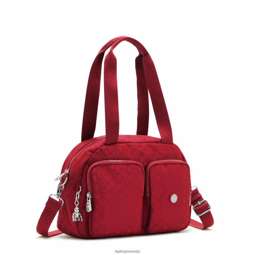 Kipling V4X2B199 signature red cool defea torba za čez ramo ženske torbe za čez ramo - slika 2