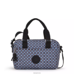 Kipling V4X2B1 črna ploščica folki mini potiskana torbica ženske mini vrečke