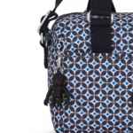 Kipling V4X2B1 črna ploščica folki mini potiskana torbica ženske mini vrečke - slika 5