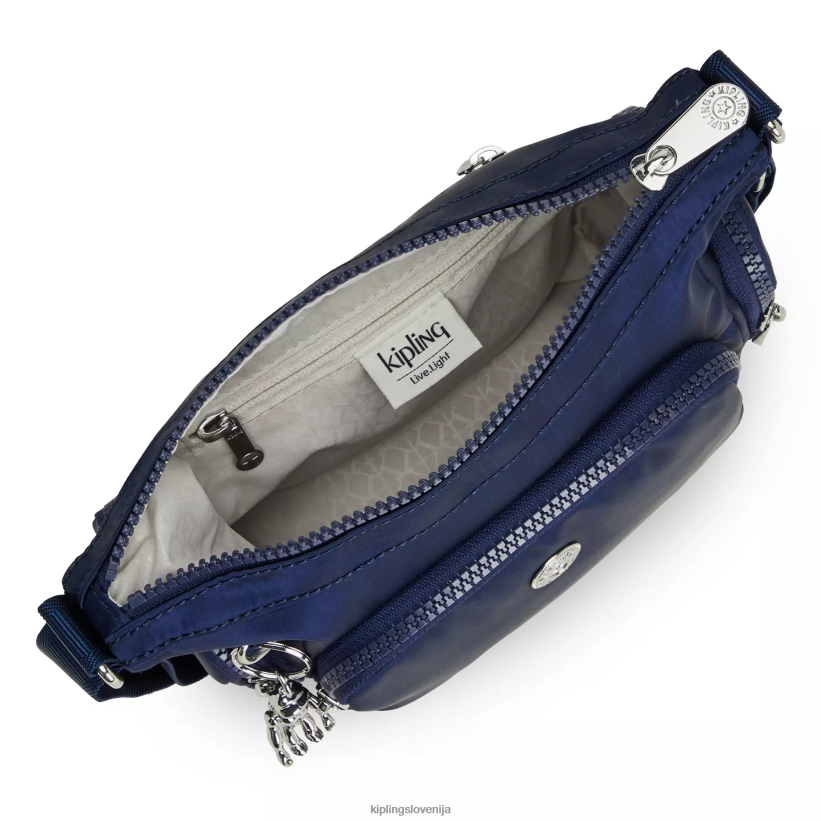 Kipling V4X2B201 kozmično modra gabbie mini torbica za čez ramo ženske torbice za čez ramo - slika 3