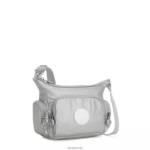 Kipling V4X2B202 svetlo kovinsko gabbie mini kovinska torbica za čez ramo ženske torbice za čez ramo - slika 2