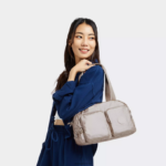 Kipling V4X2B207 kovinski sijaj cool defea kovinska torba za čez ramo ženske torbe za čez ramo - slika 4