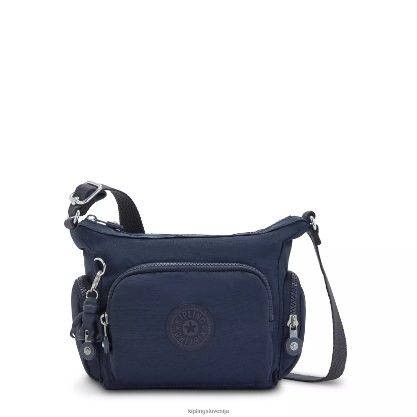 Kipling V4X2B20 modra modra gabbie mini torbica za čez ramo ženske torbice za čez ramo - slika 1