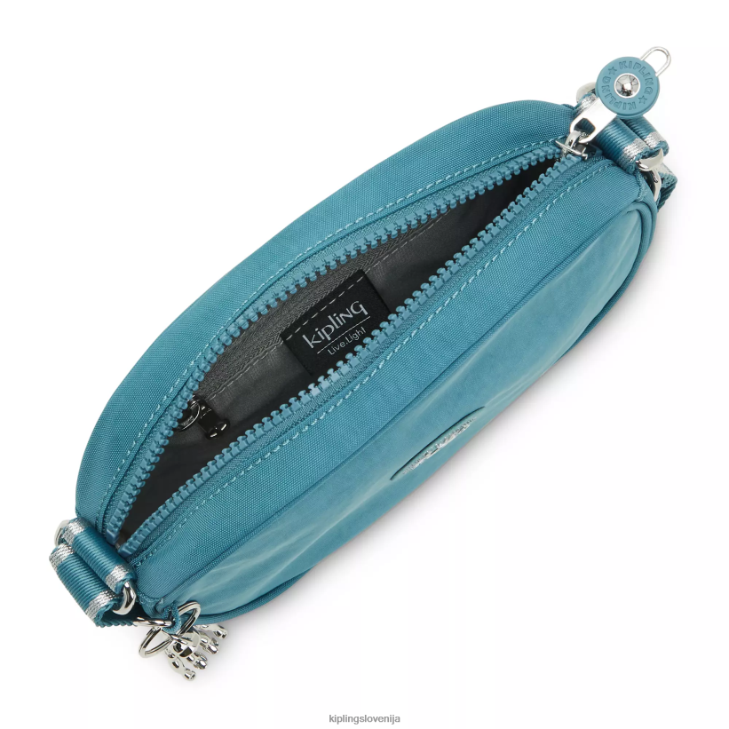 Kipling V4X2B213 morsko modra barva gema torba za čez ramo ženske torbice za čez ramo - slika 3