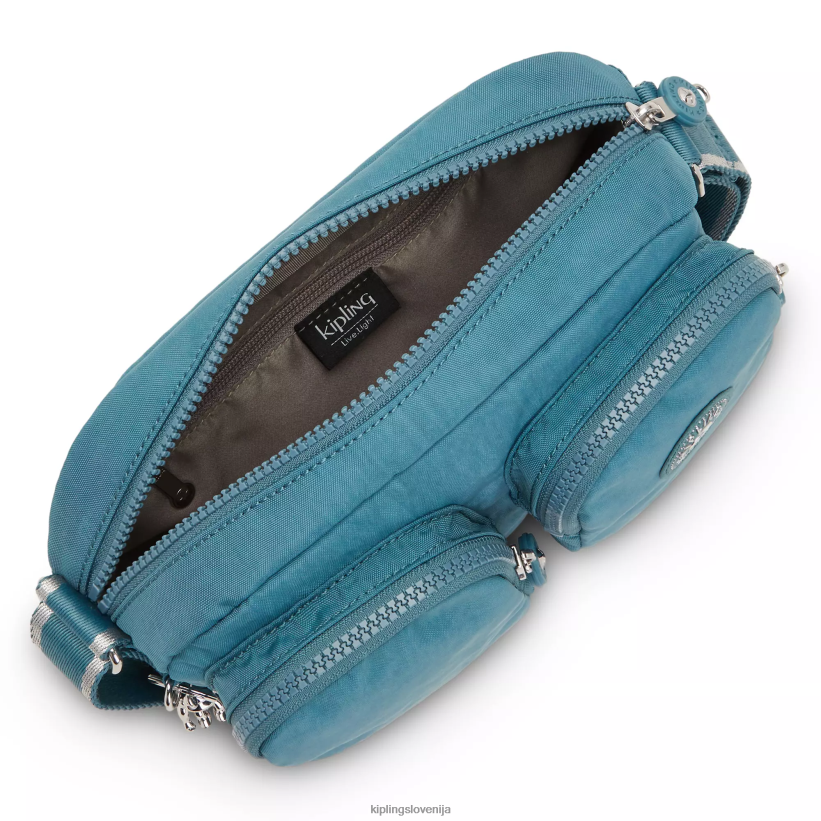 Kipling V4X2B217 morsko modra barva patti torbica za čez ramo ženske torbice za čez ramo - slika 3
