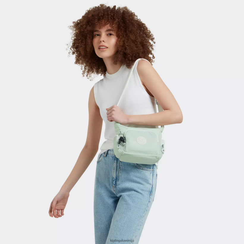 Kipling V4X2B21 zračno zelena gabbie mini torbica za čez ramo ženske torbice za čez ramo - slika 4