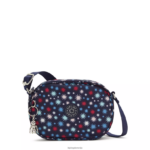 Kipling V4X2B220 funky zvezde torba za čez ramo s potiskom gema ženske torbice za čez ramo